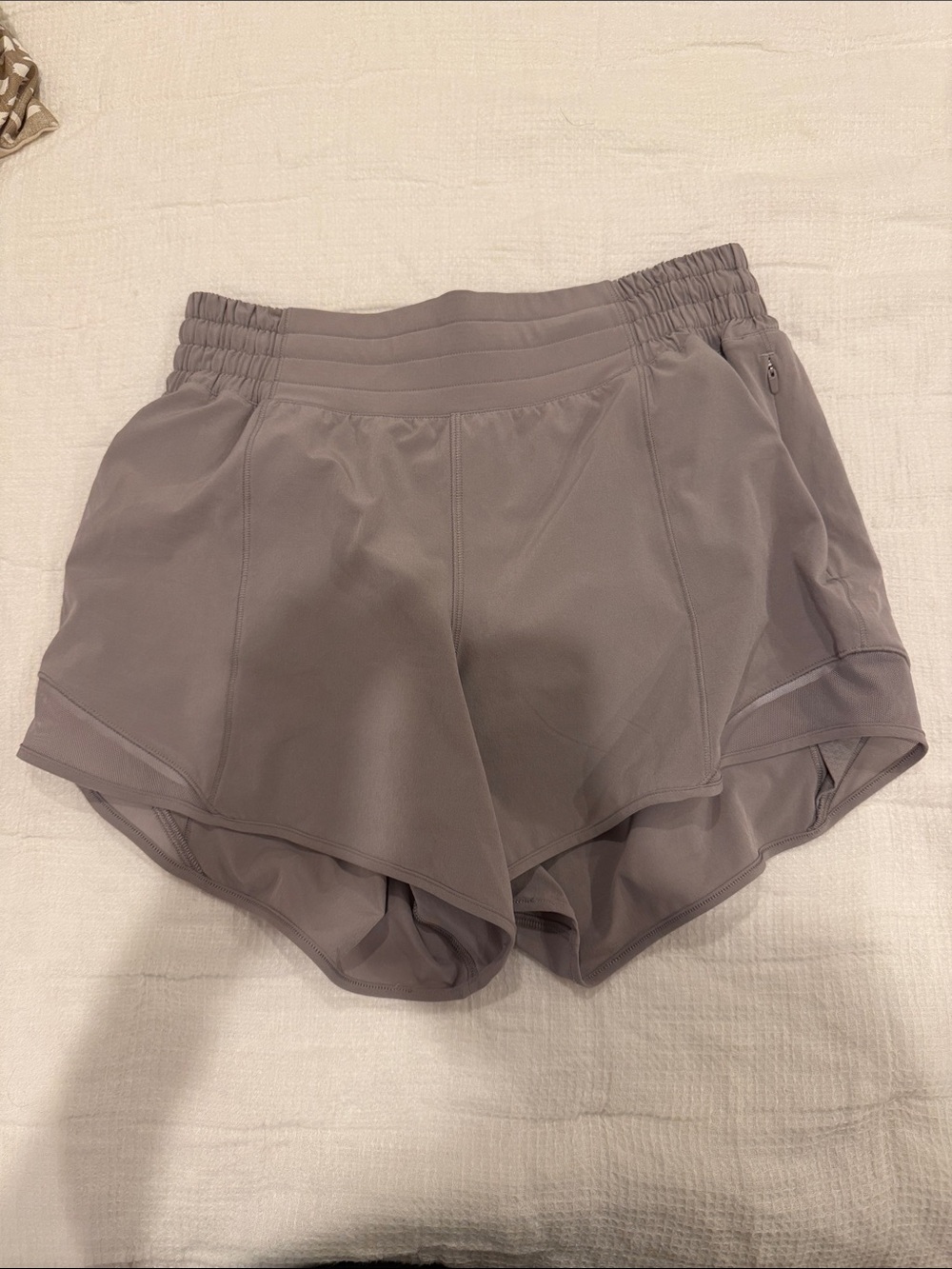 Hotty Hot 4” in Mauve Gray Sz 6